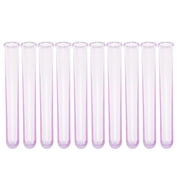 10 Pcs Wine Glasses Science Tube Test Cocktail Laboratory Sample Acrylic