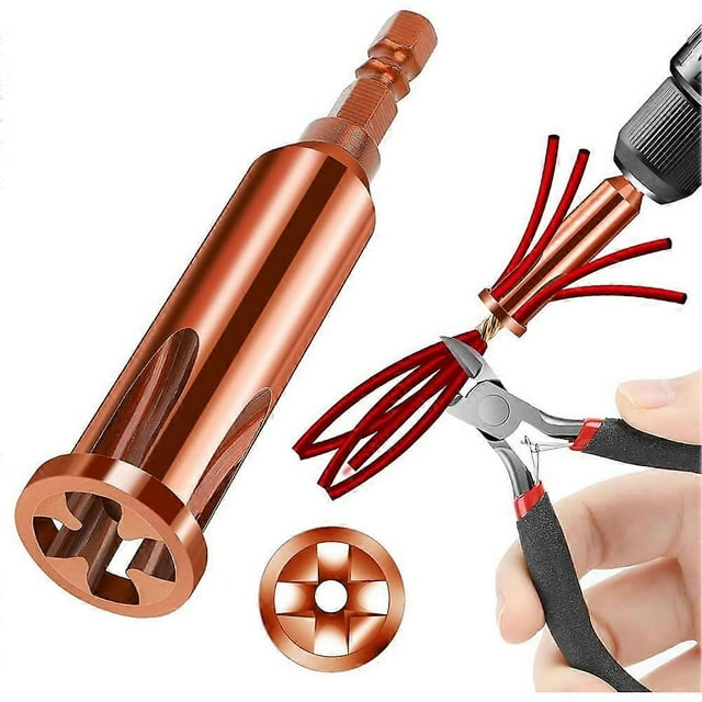 Universal Wire Twisting Tool Cable Stripper & Wire Twisting Tool for Stripping & Twisting Cables, Dr