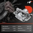 thumbnail image 2 of A-Premium Disc Brake Caliper Assembly with Bracket Compatible with Civic 2013-2020 Accord 2003-2017 Fit 2013-2014 CR-Z Acura Front Side 2-PC Set, 2 of 9