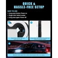 thumbnail image 6 of Car LED Ambient Light - Solar-Powered Heart-Shaped LED Neon Light, IP65 Waterproof, Switchable Modes, Romantic Car, Outdoor Decor, for Couples (Blue 1pcs), 6 of 6