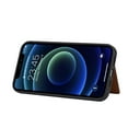 thumbnail image 4 of Étui Magnétique en Cuir avec Porte-Cartes pour iPhone 12 et 12 Pro (Rouge), 4 of 7