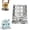 1, variant on Spinning Drinking Glass Cup, Luxury 360° Rotating Whiskey Glass with Heavy Relief Base, Rotatable Cocktail Wine Cup for Bourbon & Scotch, Unique Gift