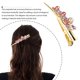 thumbnail image 2 of Pinza de pelo de cocodrilo de metal con brillantes diamantes de imitación, pinza de mariposa, pasador largo, accesorios para mujeres y niñas, tocados, herramienta de peinado, multiusos, 2 of 7
