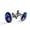 Color 1, variant on Men's Classic Stainless Steel, Anchor Steering Wheels Pattern Cufflinks Business Wedding Shirts, Black