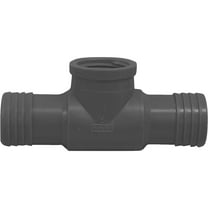 Genova Products 351484 Combination Tee I x F Pipe Fitting, 1 1/4" x 1 1/4" x 1"