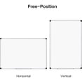 thumbnail image 5 of VUSIGN 36” x 24” Magnetic Whiteboard with Aluminum Frame for Office & Home, 5 of 6