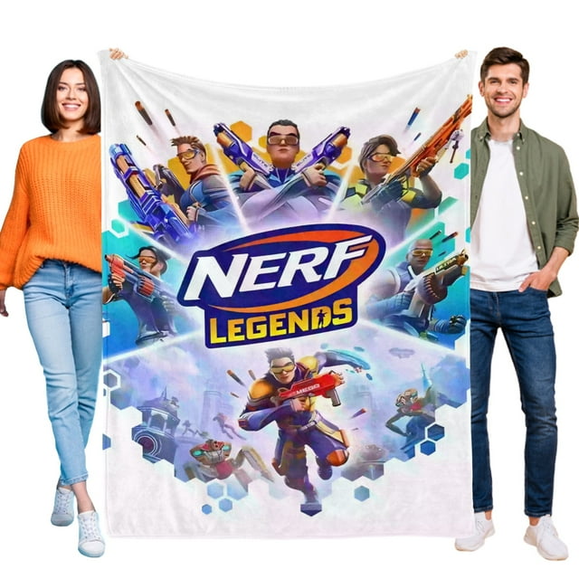 Nerf anti-pilling, suave, ligera, esponjosa y acogedora de lujo para hogar y cocina – Perfecta para niños y adultos,150X130cm