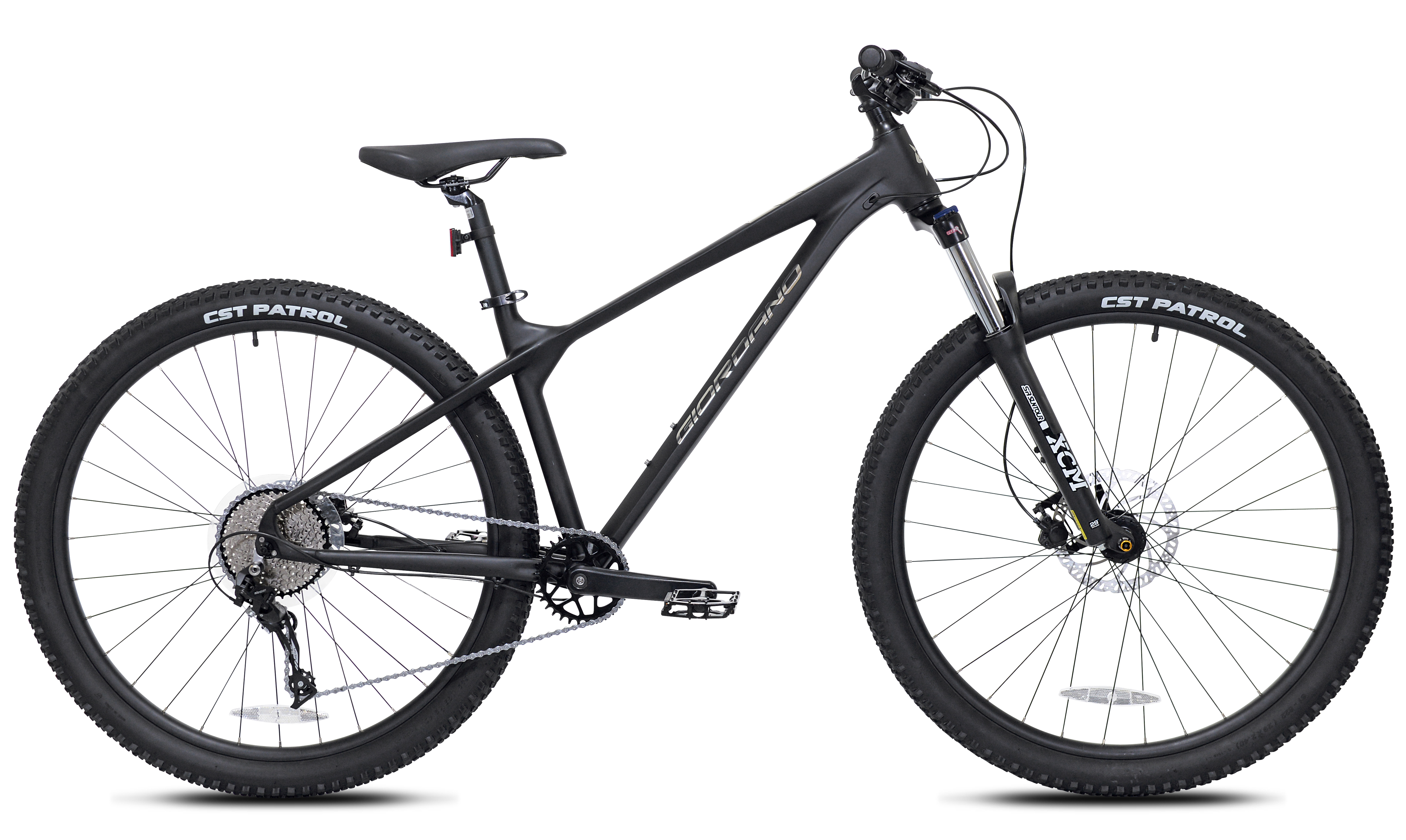 Giordano Intrepid 29" Men's Mountain Bike, Black, Ages 13+
