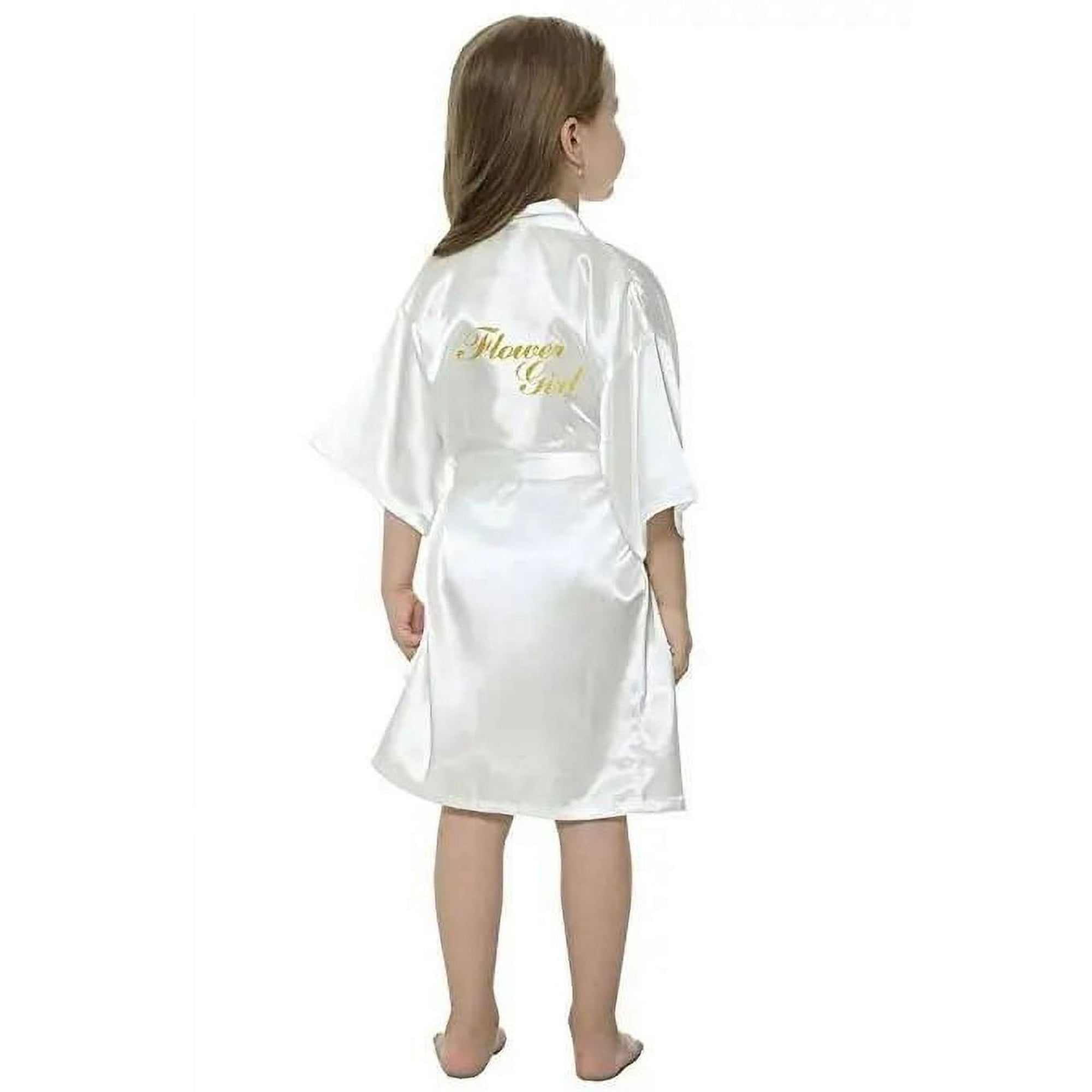 Girls silk robes hot sale