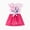 Spider Pink, variant on Disney Princess Girls Romper Frozen Elsa Graphic Jumpsuit with Tulle Skirt Dresses Ruffled Sleeve Summer Outfits Sizes 2-6T