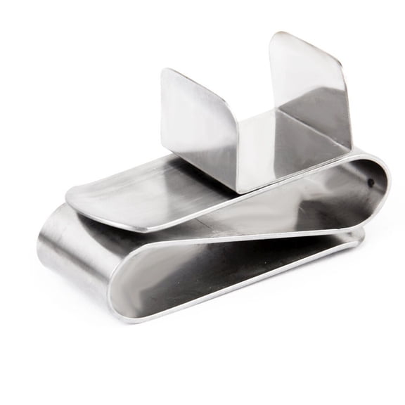 WORGEOUS Magnetic Billiards Pool Cue Chalk Holder (Silver)