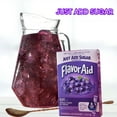 thumbnail image 6 of Flavor Aid Grape Unsweetened Drink Mix Pitcher Packets (12 Servings Total, 2 Boxes) No Sugar No Calories Powdered Drink Mix Sticks for Travel Gym Beach Pool w/ Snoep in Beperkte Oplage, 6 of 7