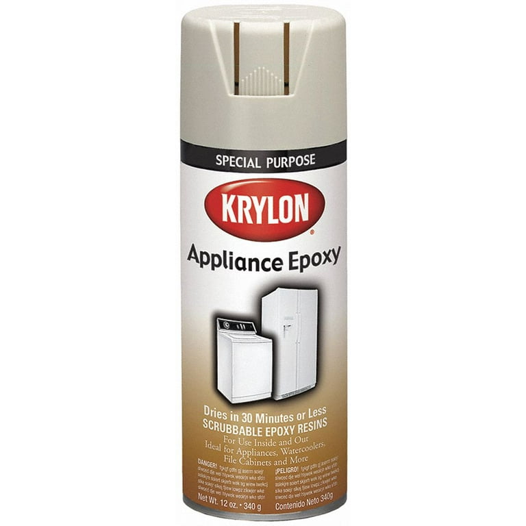 Krylon Appliance Epoxy Gloss White Spray Paint (NET WT. 12-oz) in the Spray  Paint department at