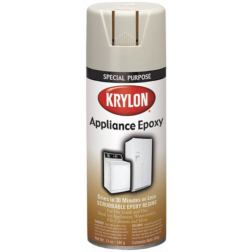 Krylon Appliance Epoxy Spray Paint in Gloss Bisque for Metal, 12 oz