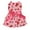Pink, variant on YUEHAO Dog Skirts for Small Dogs Girl Cute Pet Print Bow Skirt Breathable Summer Sleeveless Shirt Comfortable Dog Shirt Breathable Dog Pet Dog Clothes (Black, L)