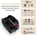 thumbnail image 4 of Universal Travel Storage Bag for Hair Dryer, All-in-One Storage Organizer Bag for Hair Tools Attachments, Black, 4 of 14