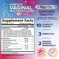thumbnail image 2 of Vaginal Probiotics for Women pH Balance with Prebiotics - 50 Billion CFU - 10 Unique Feminine Strains, Cranberry & D-Mannose for Women's Probiotic Vag Health, Supplement Bottled in USA - 60 Capsules, 2 of 9