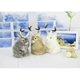 thumbnail image 4 of Almencla 6 Inch Lifelike Jackalope Rabbit Realistic ry Figure Pet Toy Home, 8 X 8 X 17 White, 4 of 8