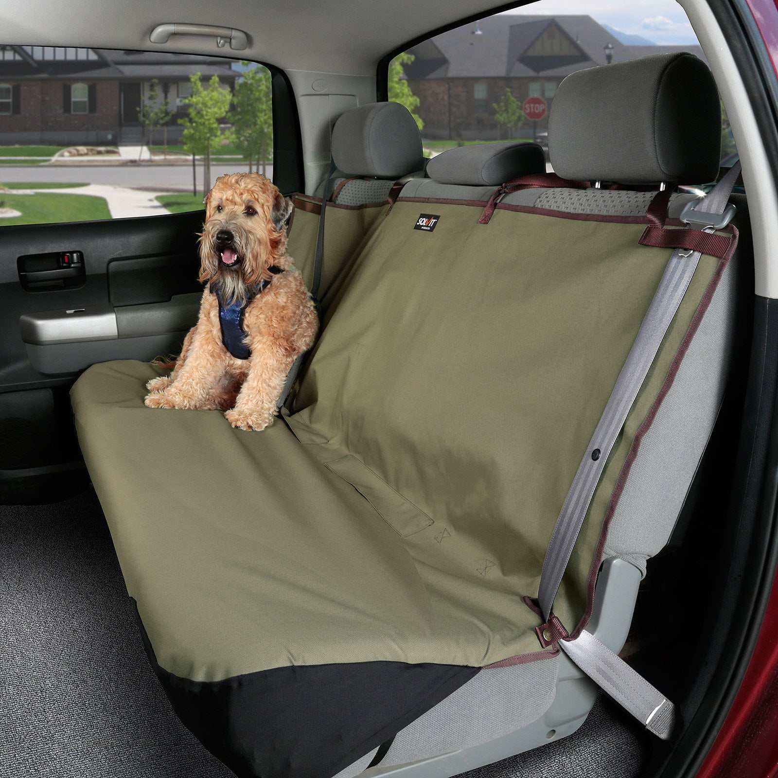 Solvit Sta Put Bench Pet Seat Cover Standard 56l X 47w In Solvit Sta Put Bench Pet Seat Cover Standard 56l X 47w In Com