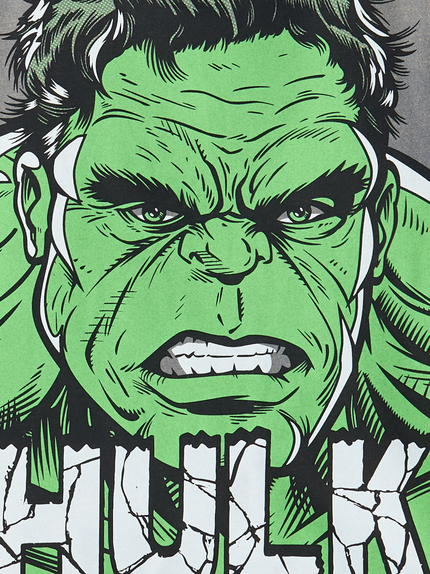 Wonder Nation Boys' Hulk Graphic Tee with Short Sleeves, Sizes 4-18