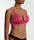 Women's Bali DF3460 Comfort Revolution Soft Touch Perfect WireFree Bra (New Signature Berry 2X)