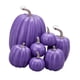 thumbnail image 4 of 7 calabazas artificiales de espuma para manualidades, estantes para chimenea, calabazas decorativas, decoración de Halloween para fiestas de y Púrpura, 4 of 8