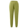 thumbnail image 5 of Pants for Women Woman Pajama Pants Petite Pajama Jean Women Business Casual Business Casual Stretch for Pant Medium Trouser Fashion Woman Tailo Green M, 5 of 5