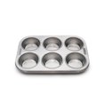 thumbnail image 2 of Fox Run 4867 Moule à Muffins 6 Tasses en Acier Inoxydable, 2 of 5