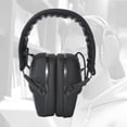 thumbnail image 3 of Orejeras de tiro electrónico para tiro con arma de fuego Protección Protector auditivo Plegable NRR 25dB Auriculares de o Negro Macarena Orejeras electrónicas, 3 of 8