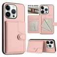 thumbnail image 3 of Magnetic Leather Phone Wallet Case Card Slot Shockproof Flip Back Cover For iPhone 16 15 14 13 12 11 Mini Pro Plus ProMax XR XS XSMax 7Plus 8Plus 7G 8G, 3 of 12