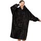 thumbnail image 2 of Manta portátil para mujeres y hombres, sudadera de gran tamaño, súper suave, cálida y cómoda, con capucha y envío directo, 2 of 4