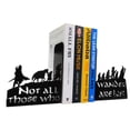 thumbnail image 3 of HeavenlyKraft Decorative bookends for Shelves Decorative Metal Bookend, Lord of the Rings Bookends, LOTR Bookends, Hobbit Bookends, Book Stopper for Home/Office Decor/Shelves, 3 of 4