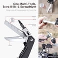 thumbnail image 2 of yeacher Kit multi-Outils Compact 22-en-1 avec Têtes de Tournevis Interchangeables pour Usage Extérieur et Quotidien, 2 of 6