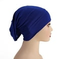 thumbnail image 2 of JJHGVB Bandana Beanie Hats for Women Fashionable Cotton Head Scarf Hats for Women Headscarf for Women's Hair Caps for Women Mens Caps V One Size, 2 of 4