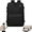 Black, variant on Travel Backpack for Women Men, Carry-on Laptop Backpack 15.6", Waterproof Weekender Bag with Shoe Compartment & USB Charging Port