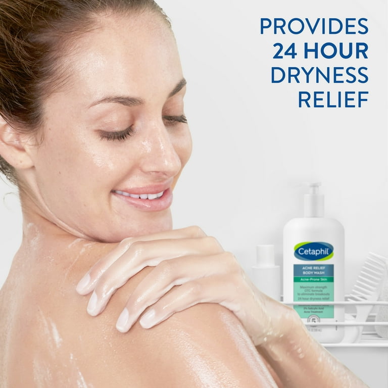 Cetaphil Acne Relief Body Wash with 2 Salicylic Acid to Eliminate