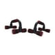 thumbnail image 2 of Manijas para flexiones, paralelas, estructura robusta, entrenamiento de fuerza, 1 par rojo, 2 of 9