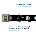 thumbnail image 5 of Star Wars Pet Collar, Dog Collar Metal Seatbelt Buckle, Star Wars Death Star Millennium Falconand XWing Fighter, 16 to 23 Inches 1.5 Inch Wide, 5 of 8