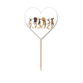 thumbnail image 1 of Pets Faly Faly Friendship Love Toothpick Flags Heart Lable Cupcake Picks, 1 of 3