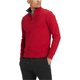 thumbnail image 1 of Tommy Hilfiger Mens Quarter Zip Sudadera, Rojo, X-Large, 1 of 1