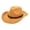 Gold, variant on Western Cowboy Hat for Men Women Wide Curved Brim with Adjustable Strap Lightweight Cowboy Hat Cowgirl Hat Sun Hat for Outdoor Travel Party