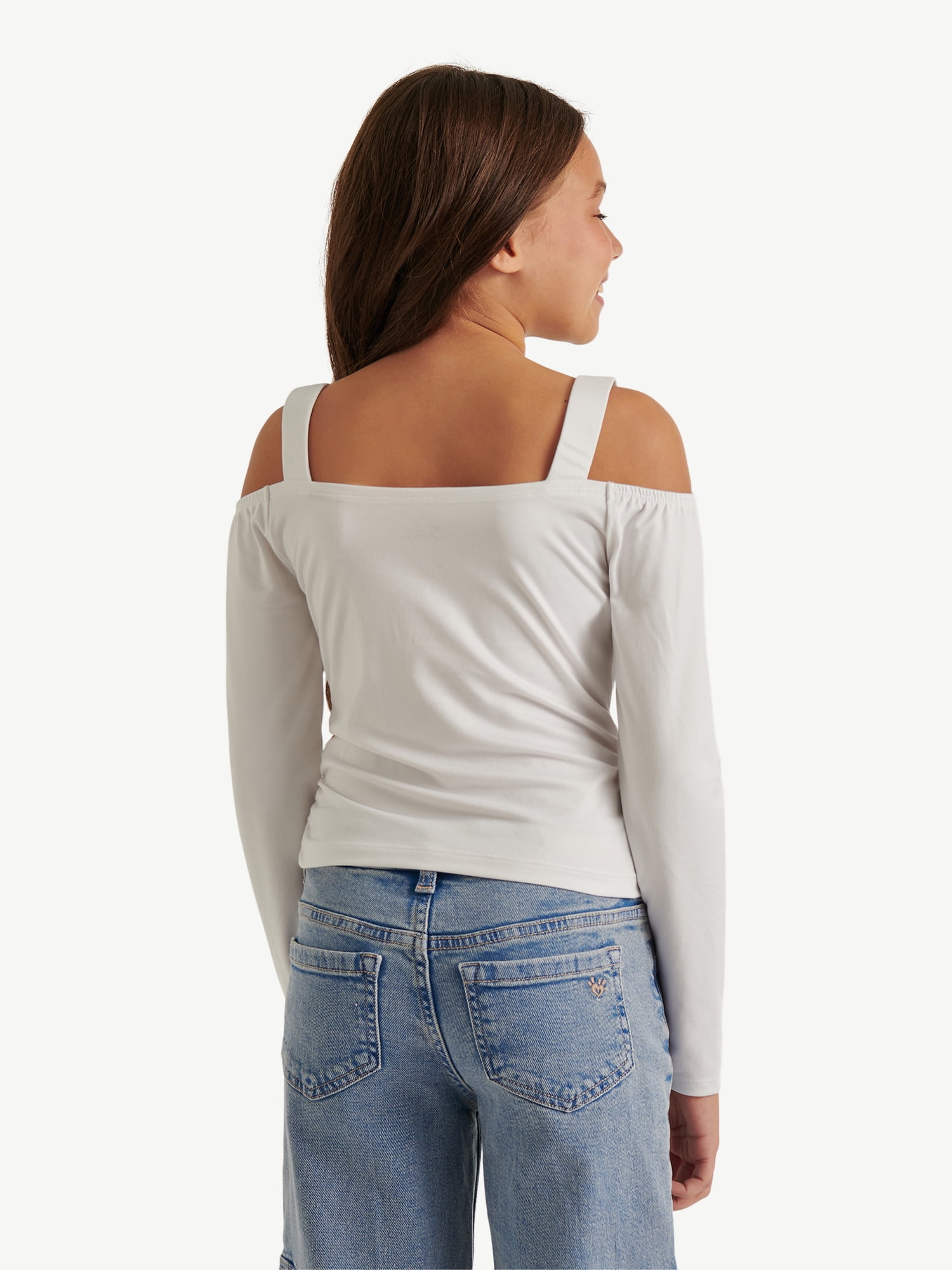 Justice Girl's Off the Shoulder Top, Sizes XS - XLP