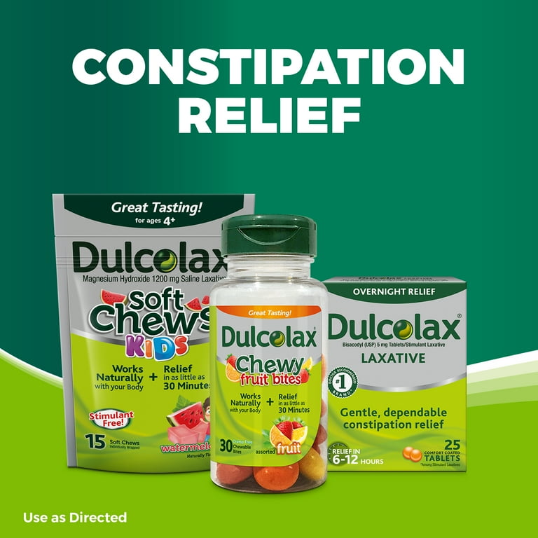 Dulcolax Laxative Tablets, 25 Count by Dulcolax