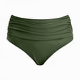 thumbnail image 5 of HCNTES Women's Plus Size High Waisted Bikini Bottom Full Coverage Swim Bottom Bathing Suit Bottom(AG,M), 5 of 6