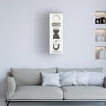 thumbnail image 3 of Rob Delamater 'Neutral Totems I' Canvas Art, 3 of 3