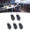 thumbnail image 4 of Chair Rotate Wheel, Office Chair Caster Noise Free 3in  For Upgrade, 4 of 8