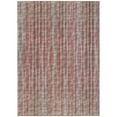 thumbnail image 2 of Addison Rugs Indoor/Outdoor Waverly Modern Stripes Washable Rug 10' x 14' - Burgundy, 2 of 4