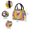 thumbnail image 3 of 7L Volume Handheld Insulated Reusable Meal Tote Lunch Bags Tongue Sticking Out in Laughter, 3 of 6