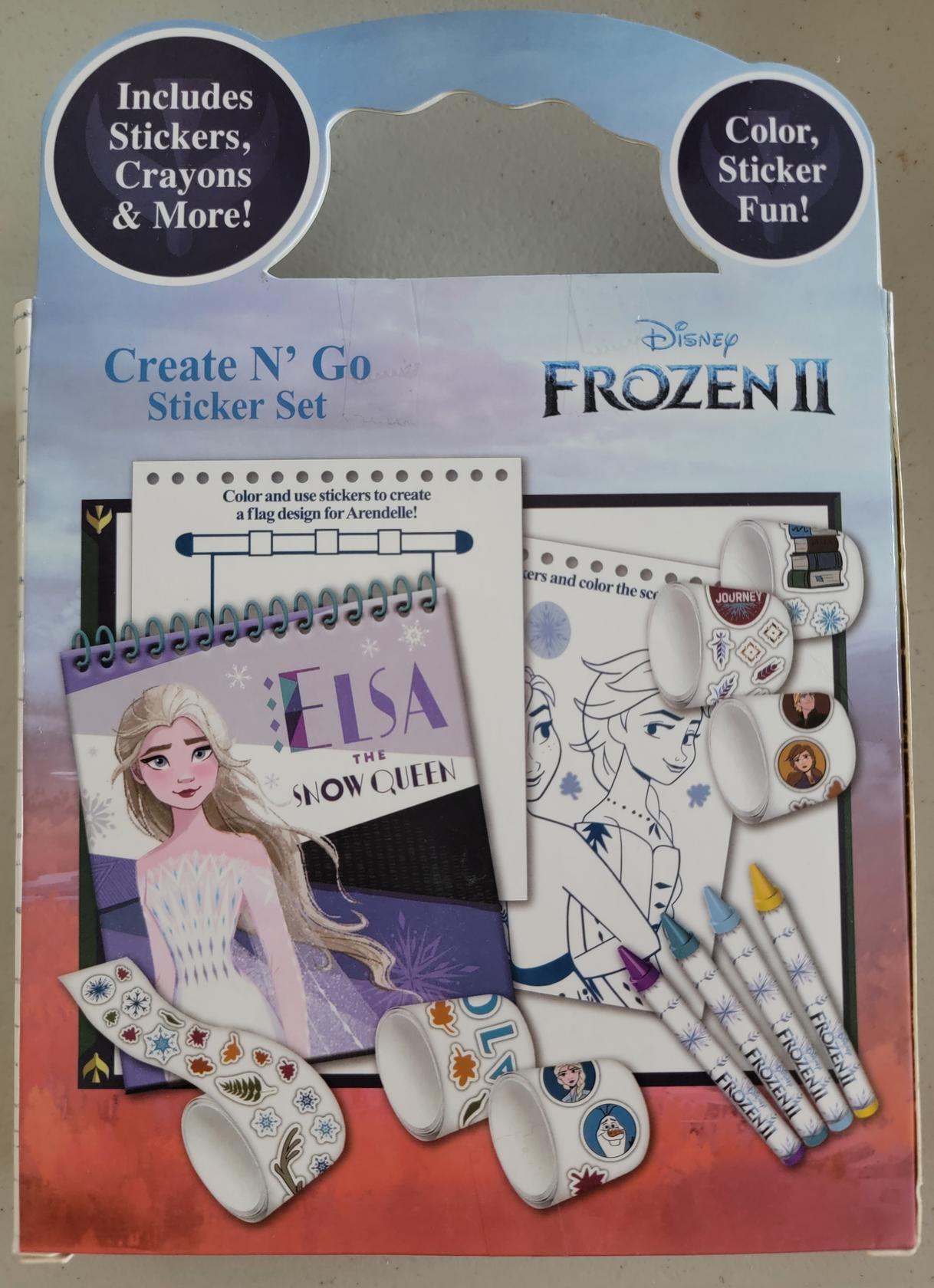 Disney Frozen II Create N' Go Sticker Set - image 1 of 2