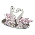 thumbnail image 4 of Crystal Swan Ornament Home Decoration Crafts Crystal Decoration Living Room, 4 of 9